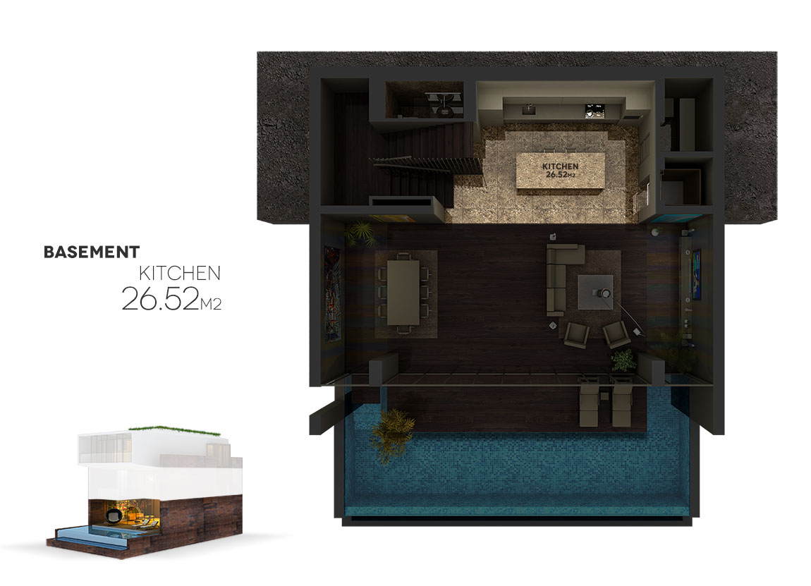 kalkanaltesvillas-basement-plan-kitchen
